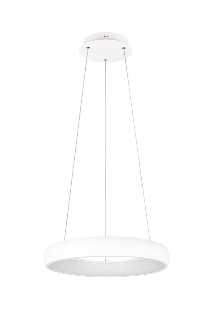 Lampada a sospensione LED bianca anello Ø46 29W Trio