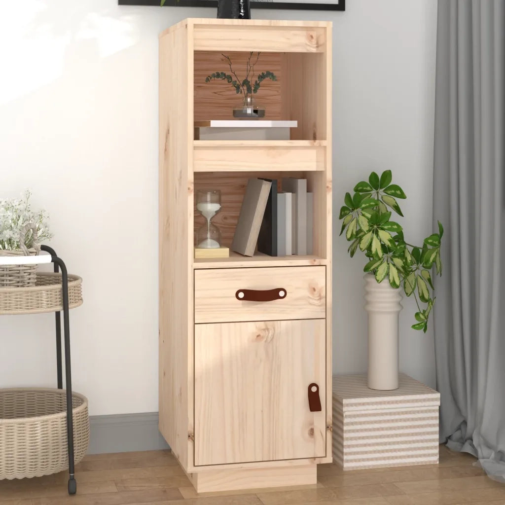 Credenza 34x40x108,5 cm in Legno Massello di Pino 820152