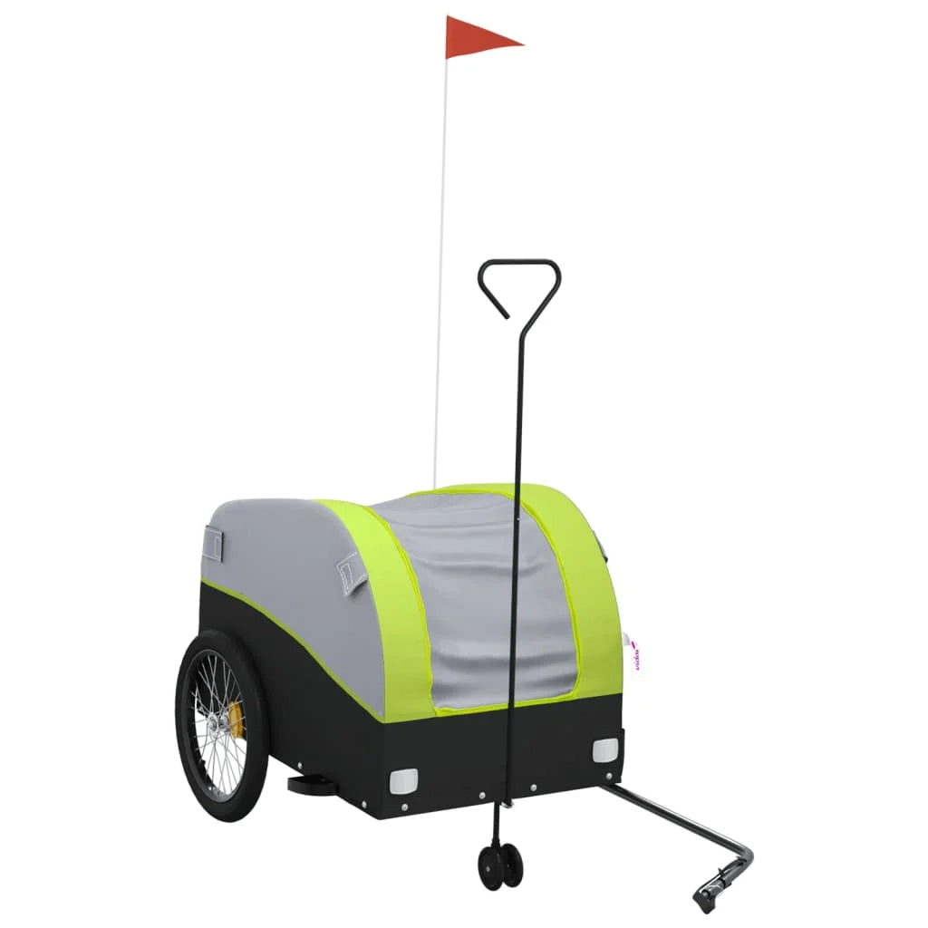 Rimorchio per trasporto biciclette 45 kg ferro verde 02_0044129