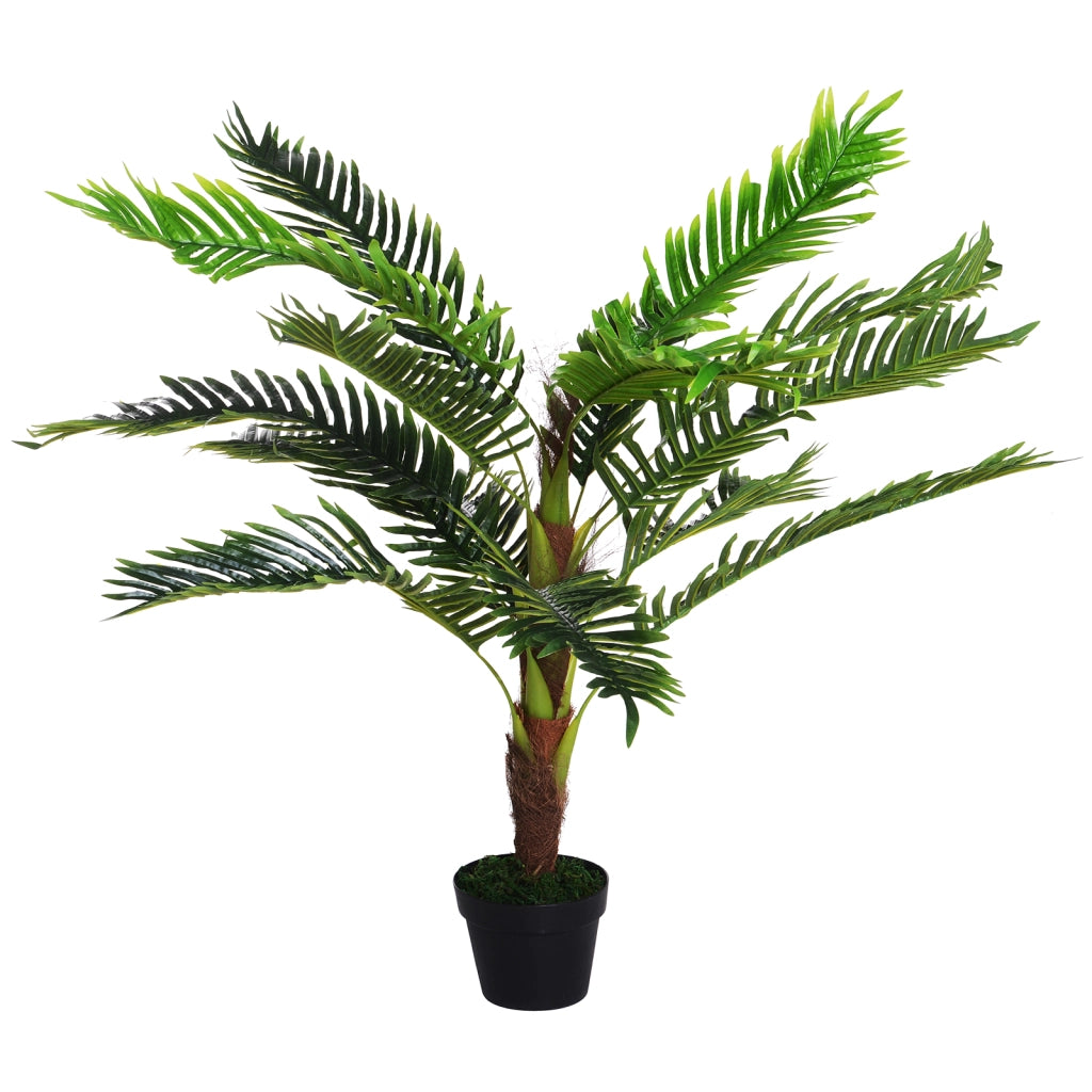 Palma Cycas Artificiale ¨C Zephmum ¨C Verde 123cm con vaso