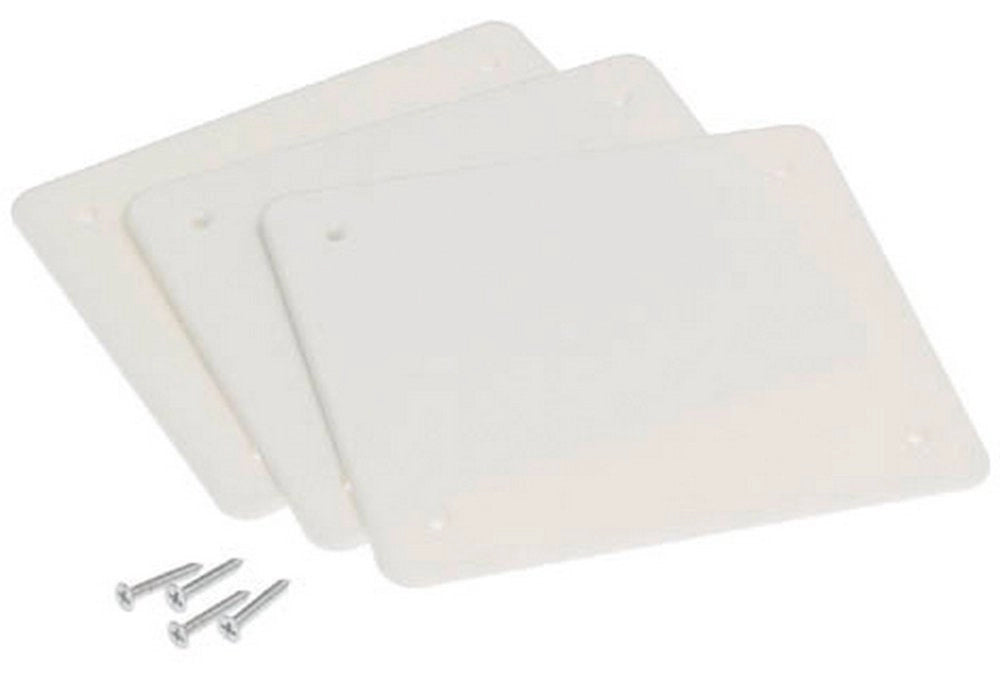 10pz coperchio per scatola di derivazione incasso mm. 196x152 cod:ferx.11979