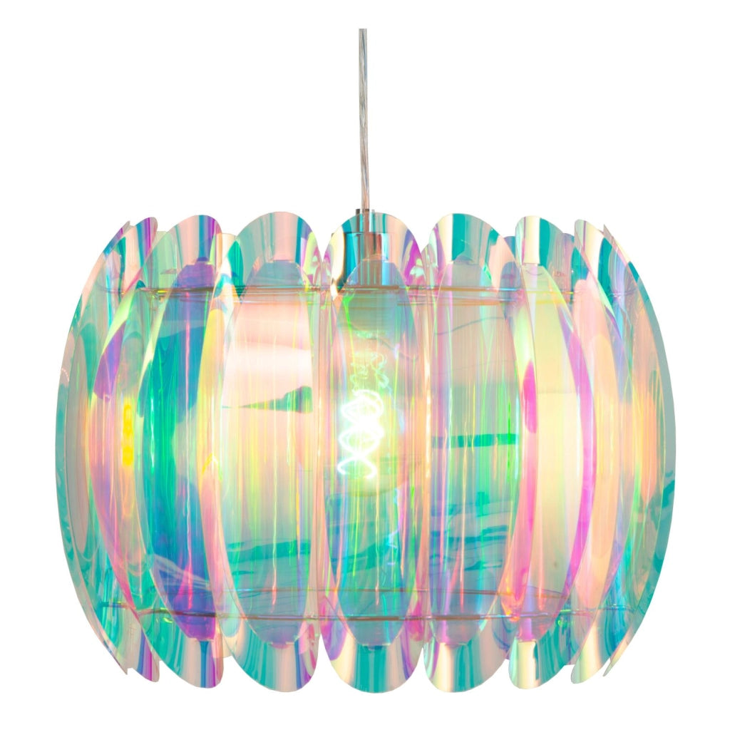 Lampada a sospensione Lucide Glinstar multicolor Ø40 E27