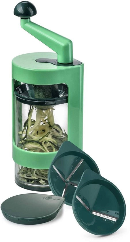 Spiralizzatore per Verdure e Frutta, 6 pezzi - Crea Decorative Spirali e Pasta a Spaghettoni Zoodle