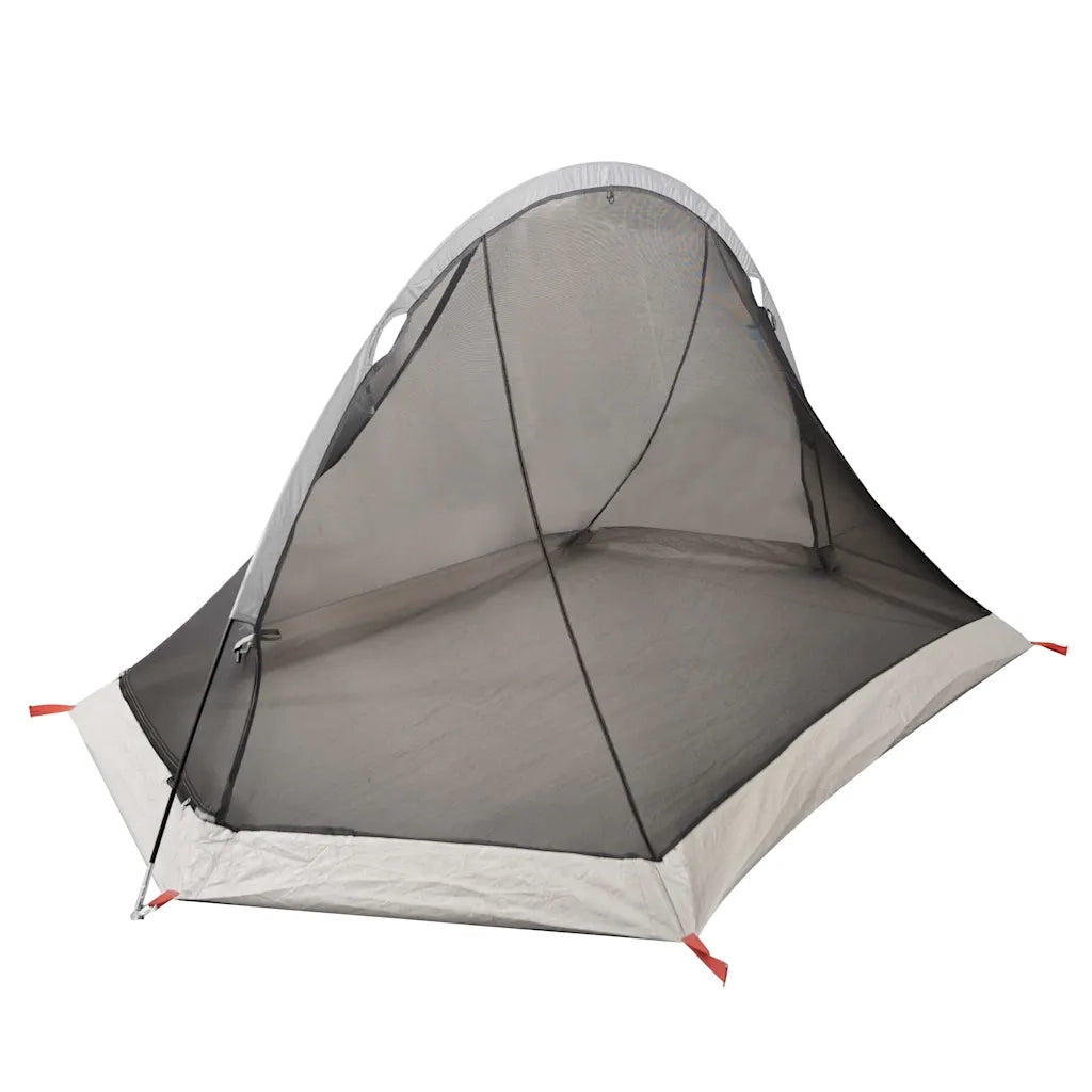 Tenda da Campeggio a Cupola 2 Persone Grigio e Arancione 94321