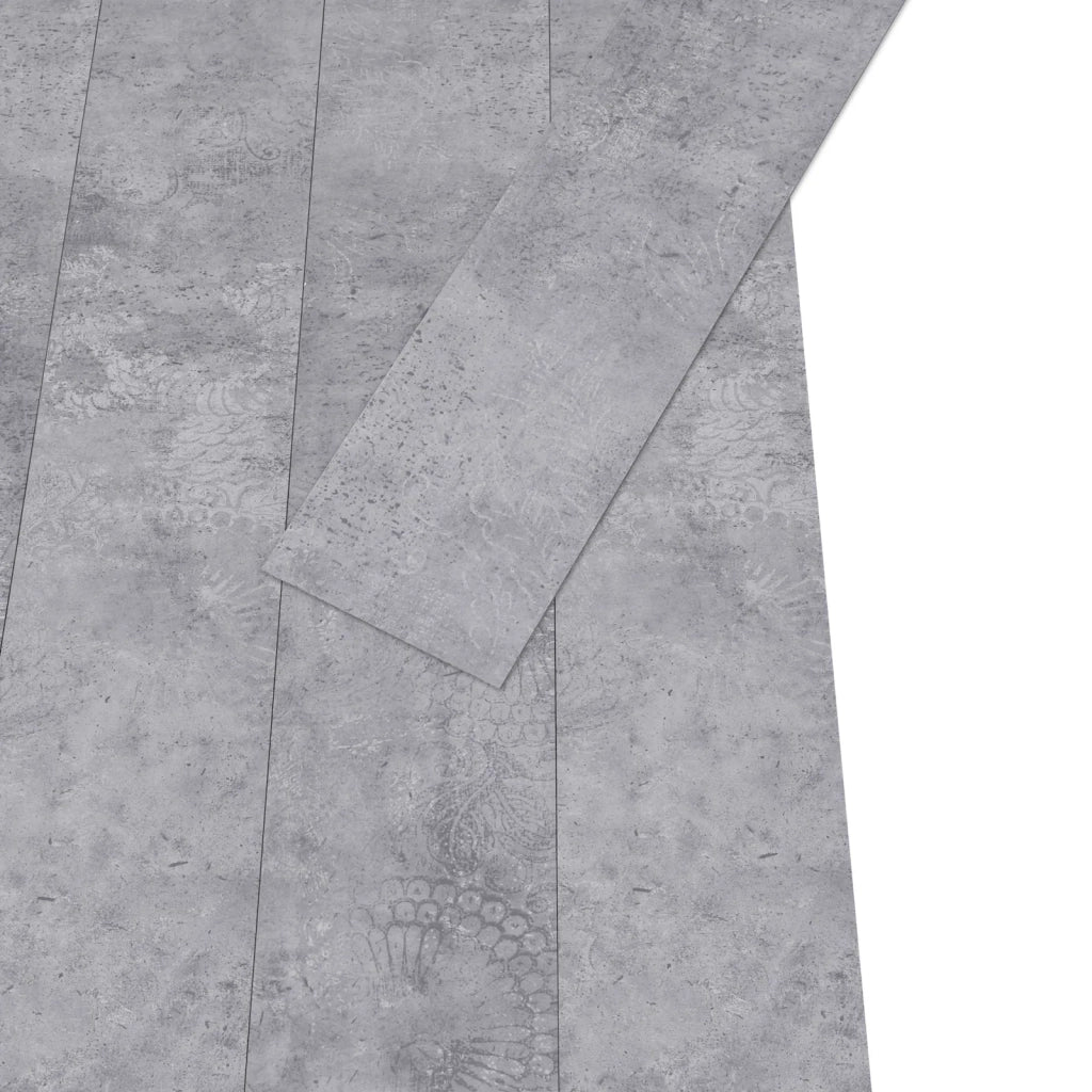 Tavole per Pavimenti 18 pcs Grigio 5,26 m² PVC 42046292