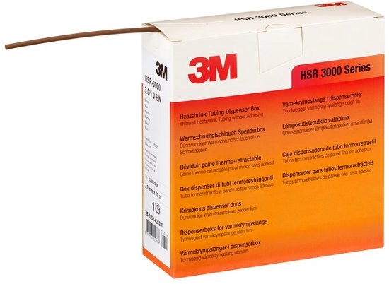 Connettore a compressione Ø3/1mm (3:1) 10 metri marrone - da 3 pezzi (7000099181)