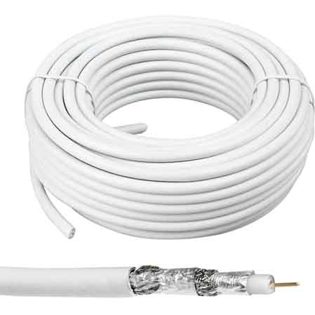 CAVO TV COASSIALE Ø 5 mm - 75 Ohm - 100 metrilineari