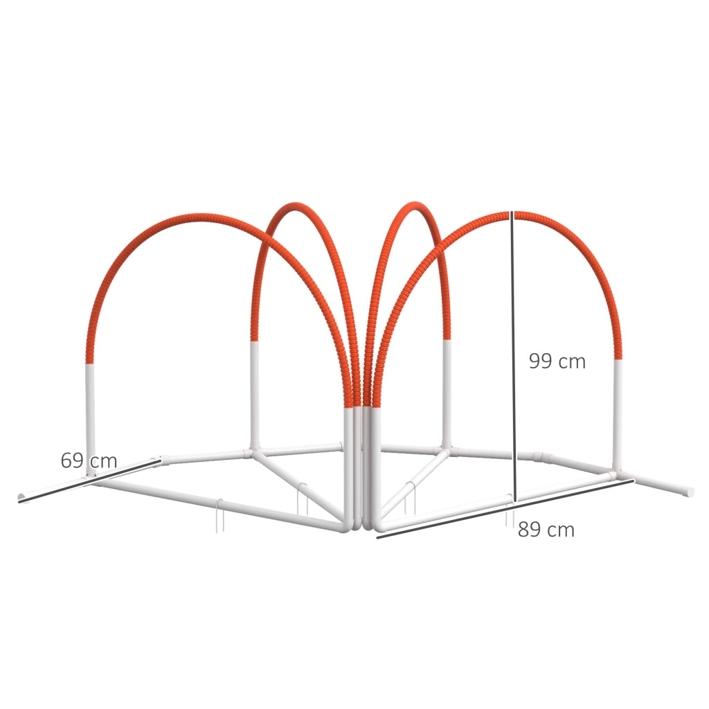 Kit di Agility per Cani ¨C Minimal ¨C 4 Pezzi con Borsa da Trasporto