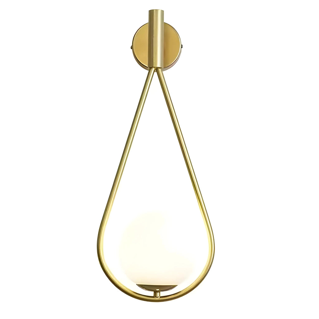 Lampada Da Parete G094-1w Gold White