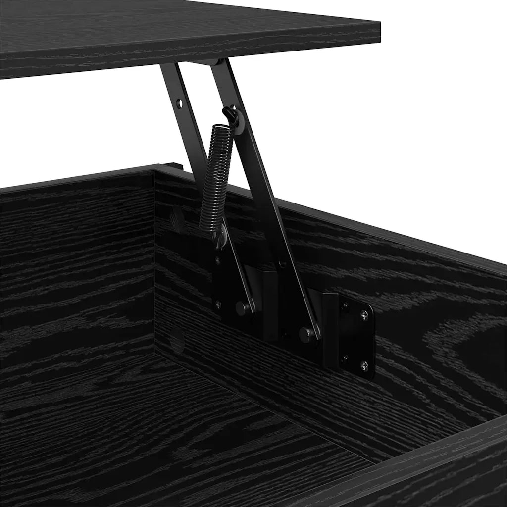 Tavolino da salotto Rovere Nero 100 x 55 x 48.5 cm 883037