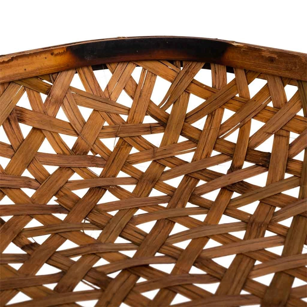 Vassoio in bambù marrone 54x33x7,5h