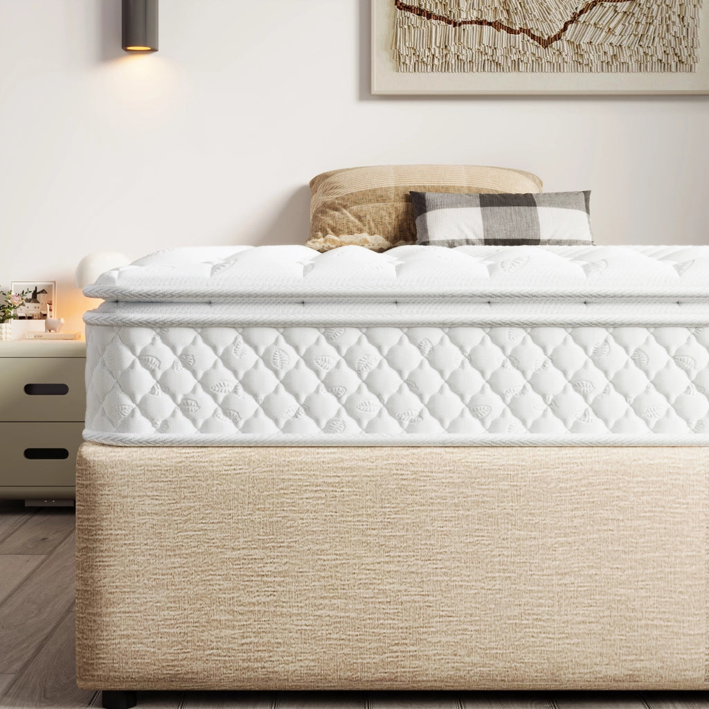 Materasso a molle insacchettate 7 zone bianco 140x200 cm
