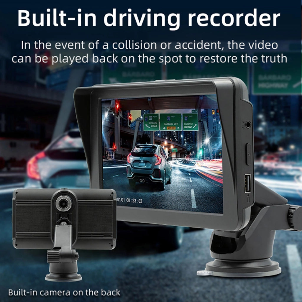Display auto 7" CarPlay Android Auto con ventosa Nero Avizar