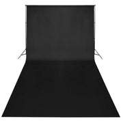 Fondale in Cotone Nero senza Supporto 600x300 cm per Croma Key 190009