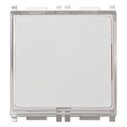 Pulsante targhetta vimar 14050 1p no 10a 250v bianco per impianti elettrici