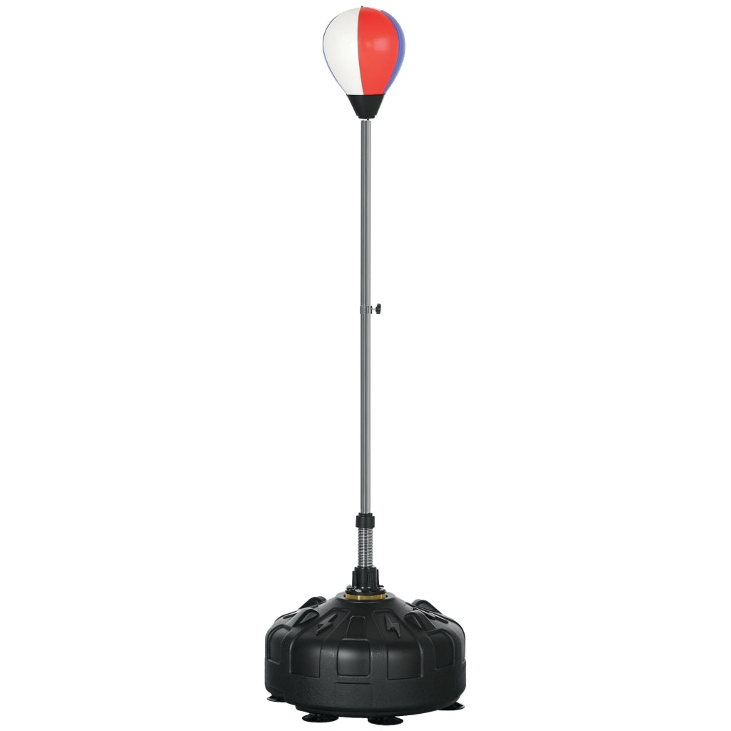 Punchingball Regolabile in Altezza 147-165cm ¨C Xylo ¨C Base Riempibile Acciaio Nero Rosso Bianco