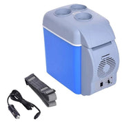 Trade Shop - Mini Frigorifero Portatile 7,5 Litri 12 V Frigo Scaldavivande Auto Barca Camper -