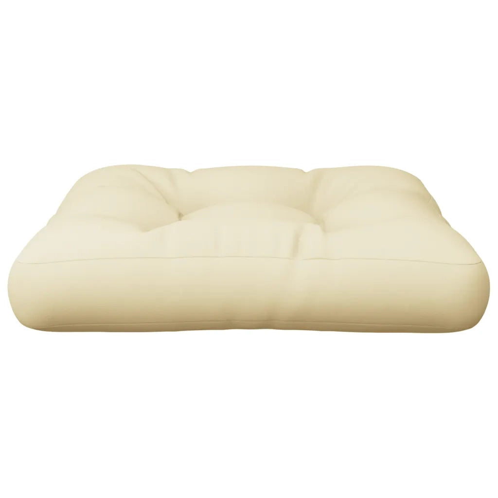 Cuscino per Pallet Crema 58x58x10 cm in Tessuto 360902