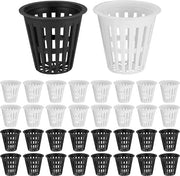 Pannelli per idrocoltura - vasi per piante in plastica nero/bianco 50 pezzi