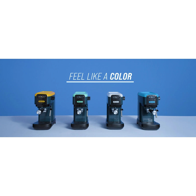 Macchina da caffè espresso Sky Blue 1300W - 15 bar di pressione - Blu