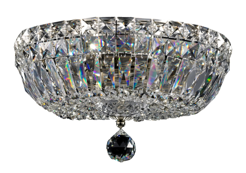 Lampadario Basfor cristallo nichel 3xE14 Maytoni DIA100