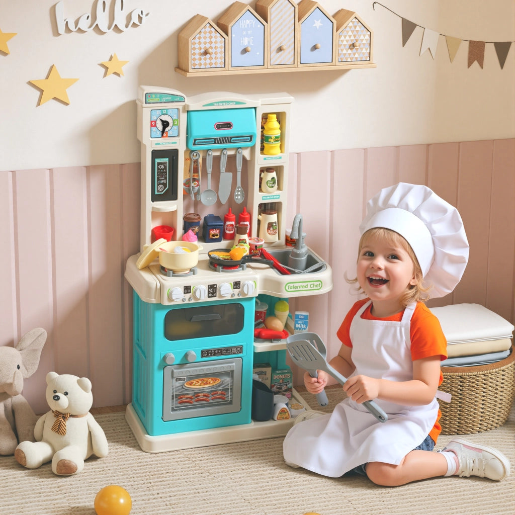 Set Cucina Bambini ¨C Minimal ¨C Verde, Plastica, per 3-6 Anni