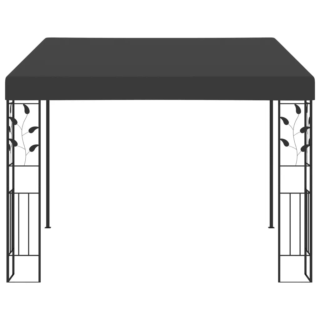 Gazebo | Pergolato a Parete 3x3x2,5 m Antracite