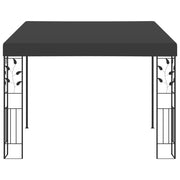 Gazebo | Pergolato a Parete 3x3x2,5 m Antracite