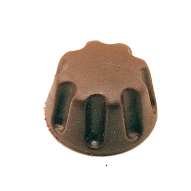 Paracolpo adesivo per porta marrone 30 mm