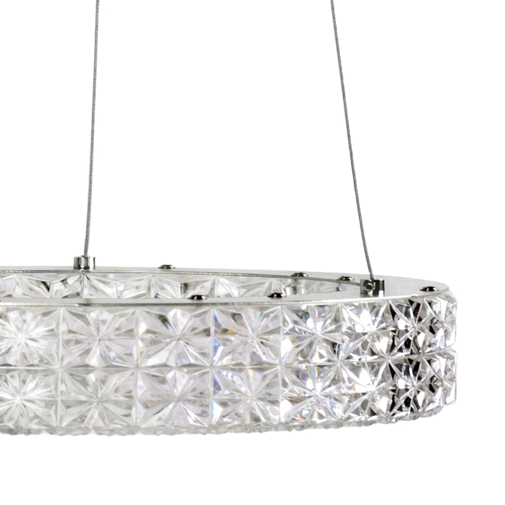 Lampada Led Ms004-cp 40cm Chrome