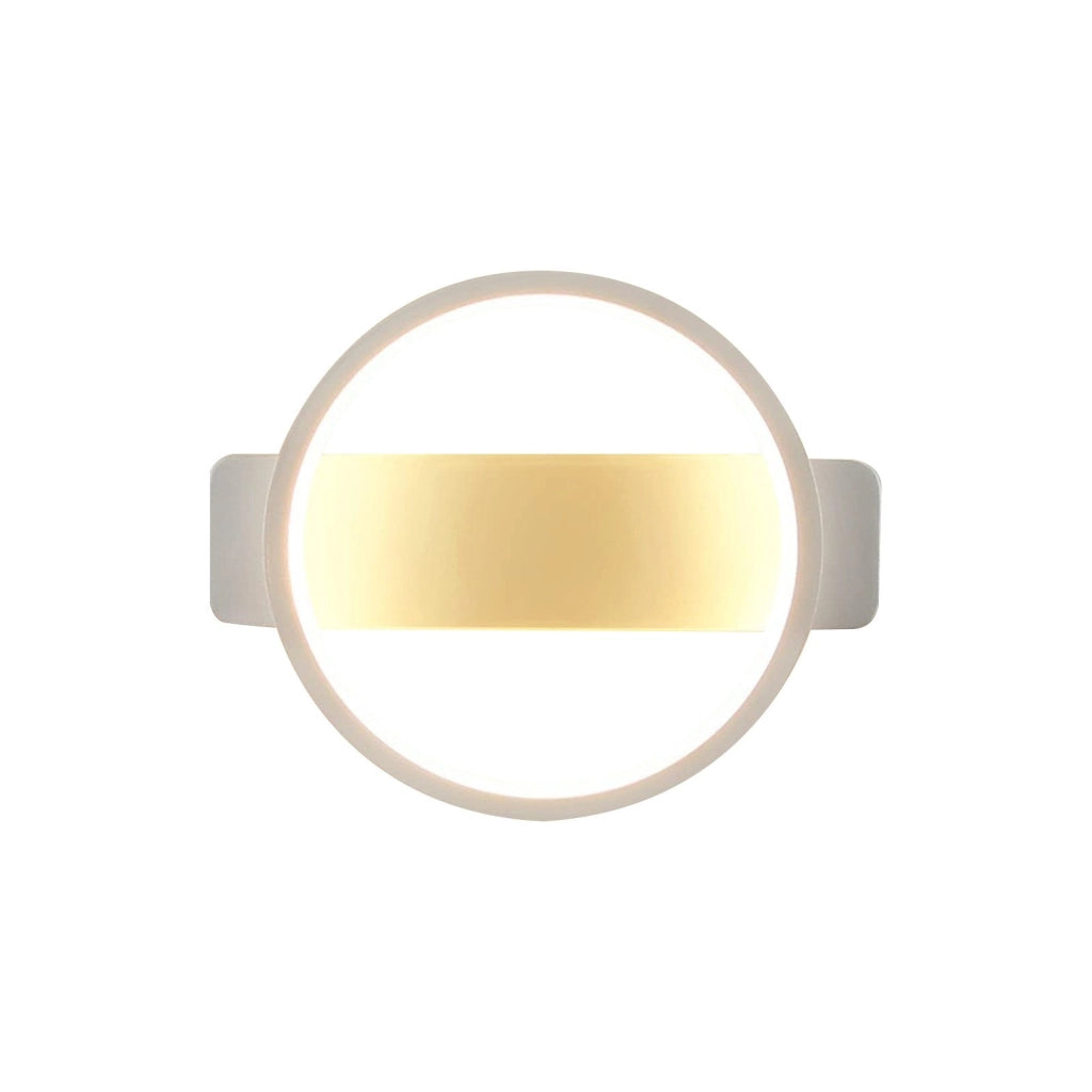 ZMH Applique moderna LED 1ER 7W per interni Bianca