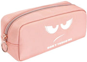 Etui con grande capacità, tasapenni, etui per scuola e ufficio, rosa (Non toccare)