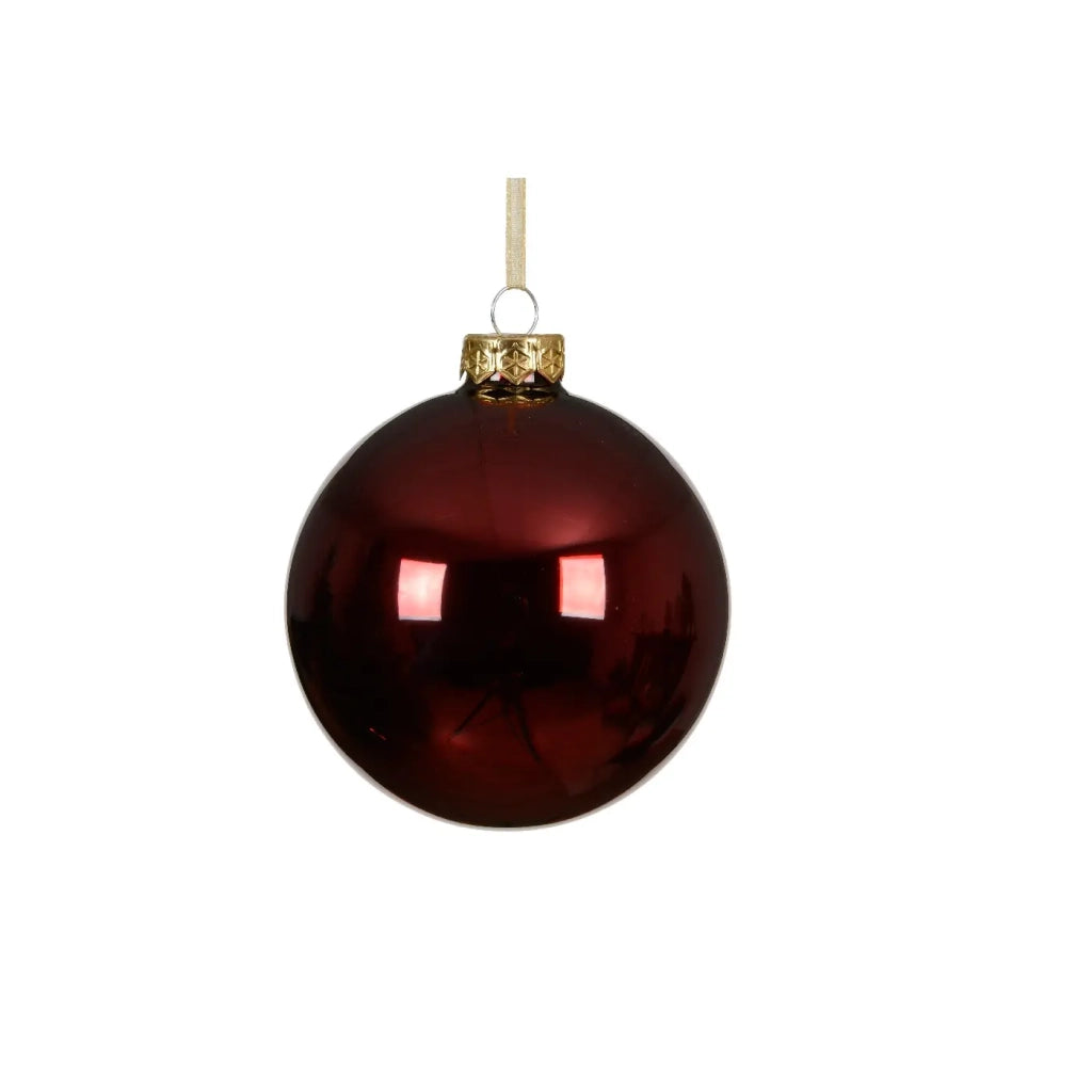 Pallina Vt lucido sangue di bue d10cm