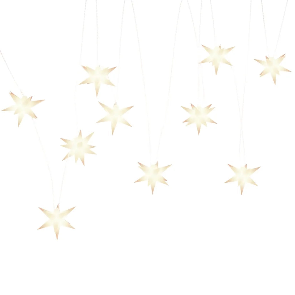 Luci di Natale 10 LED Bianche 10 cm 356203