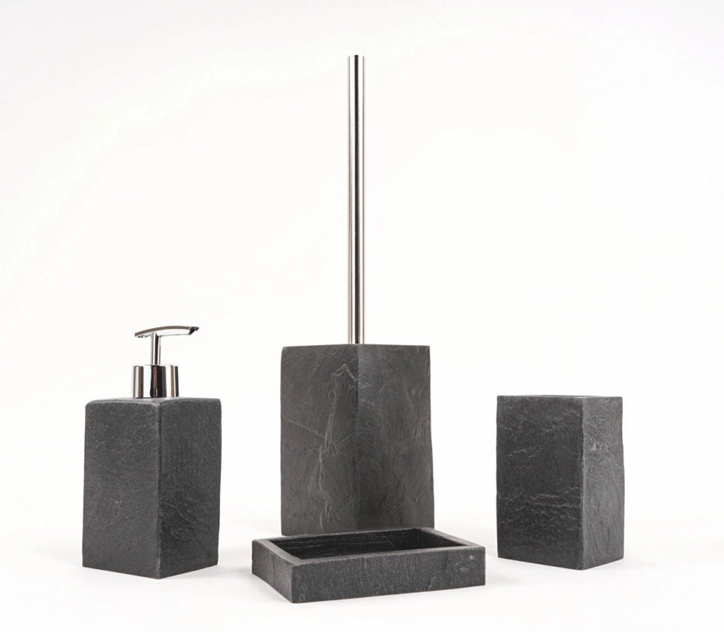 Set accessori bagno ardesia