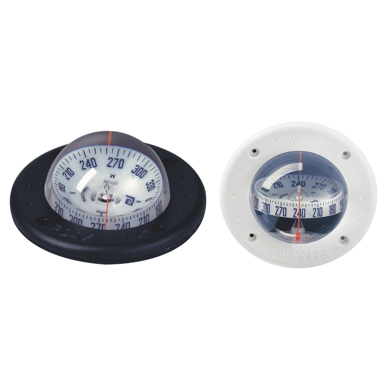 BUSSOLA MINI C COMPASS CORNICE NERA WHITE MINI C COMPASS