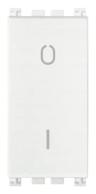 VIMAR Interruttore 2P 16AX bianco - 19015.B