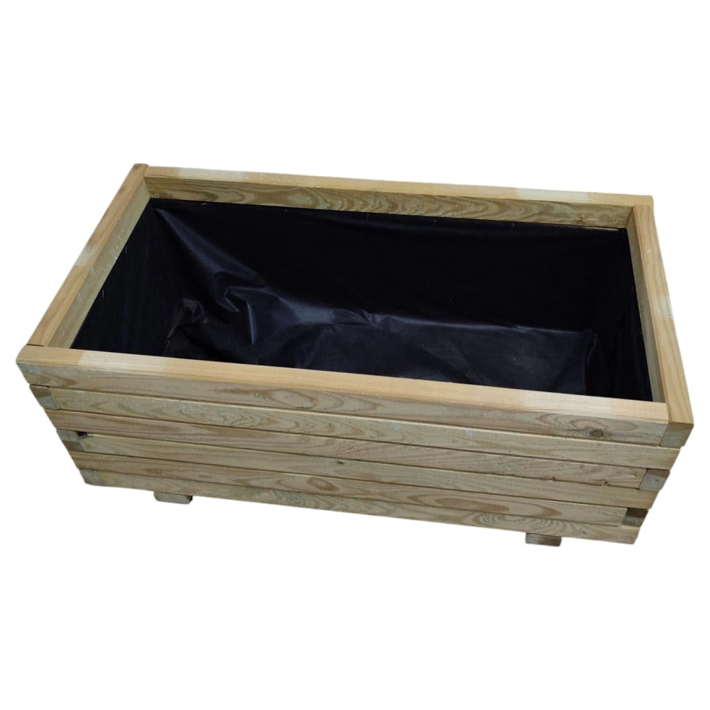 FIORIERA IN LEGNO 40x100x33 cm.