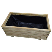 FIORIERA IN LEGNO 40x100x33 cm.