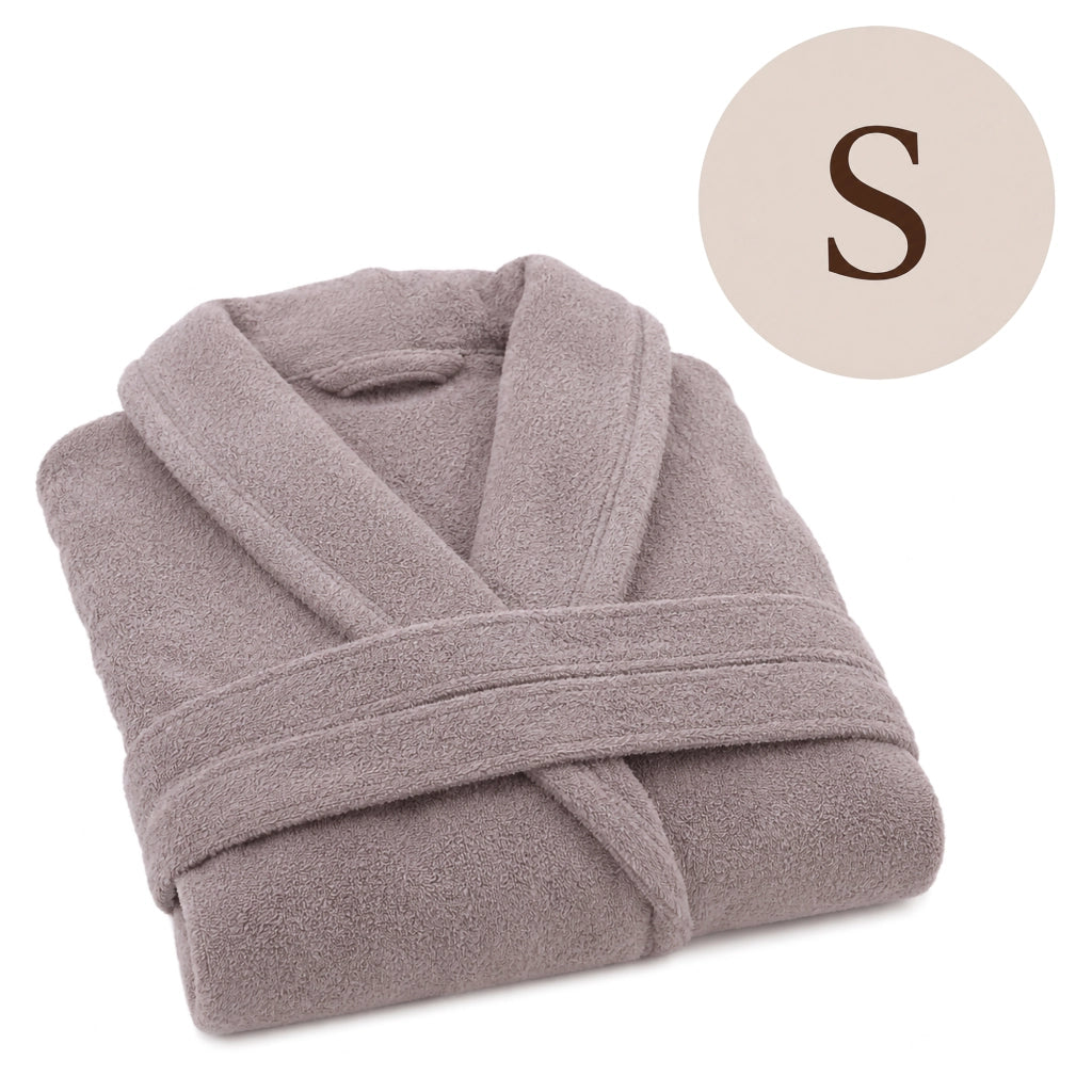 Satofa, Accappatoio 100% Cotone con Cappuccio, Viola Lilla