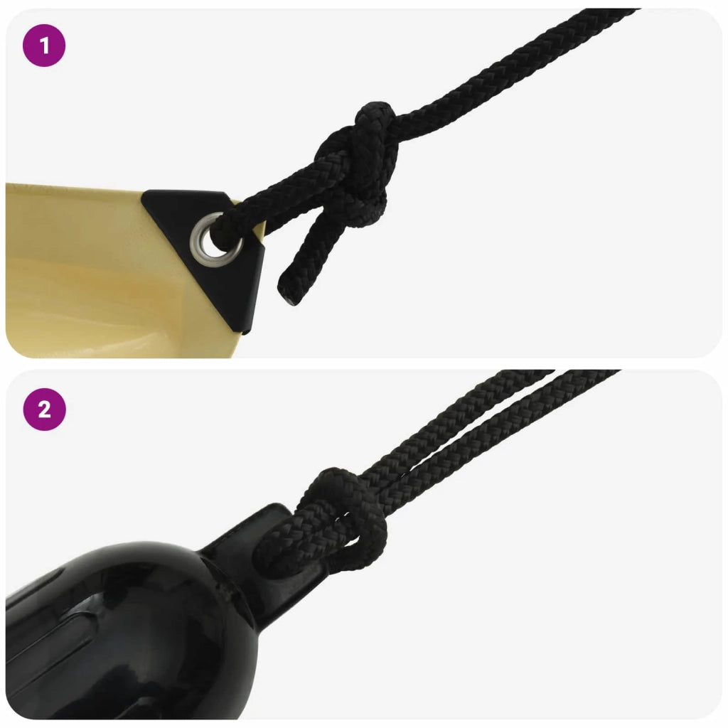 Corda da Barca 6 m 1.6 Nero Poliestere 42029782