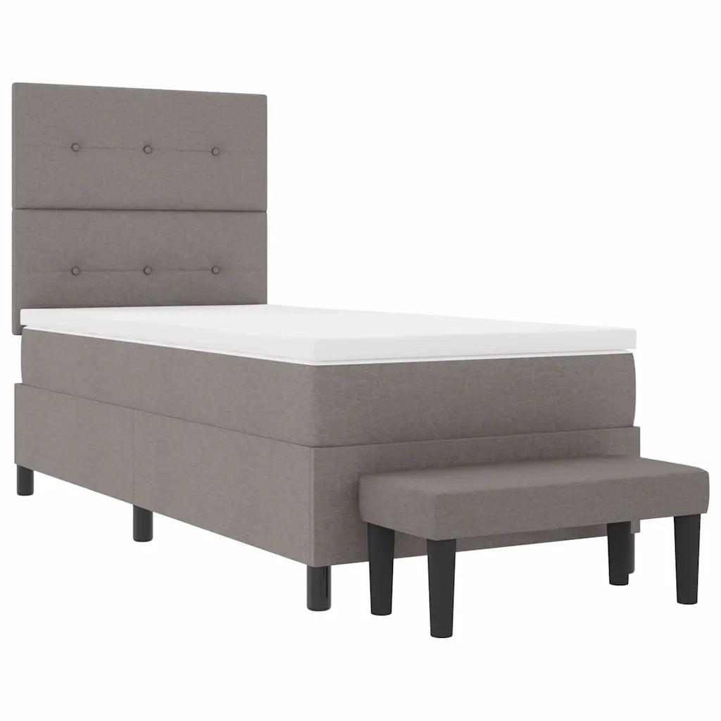 Letto a molle con testiera Talpa 80 x 200 cm Tessuto 3344027