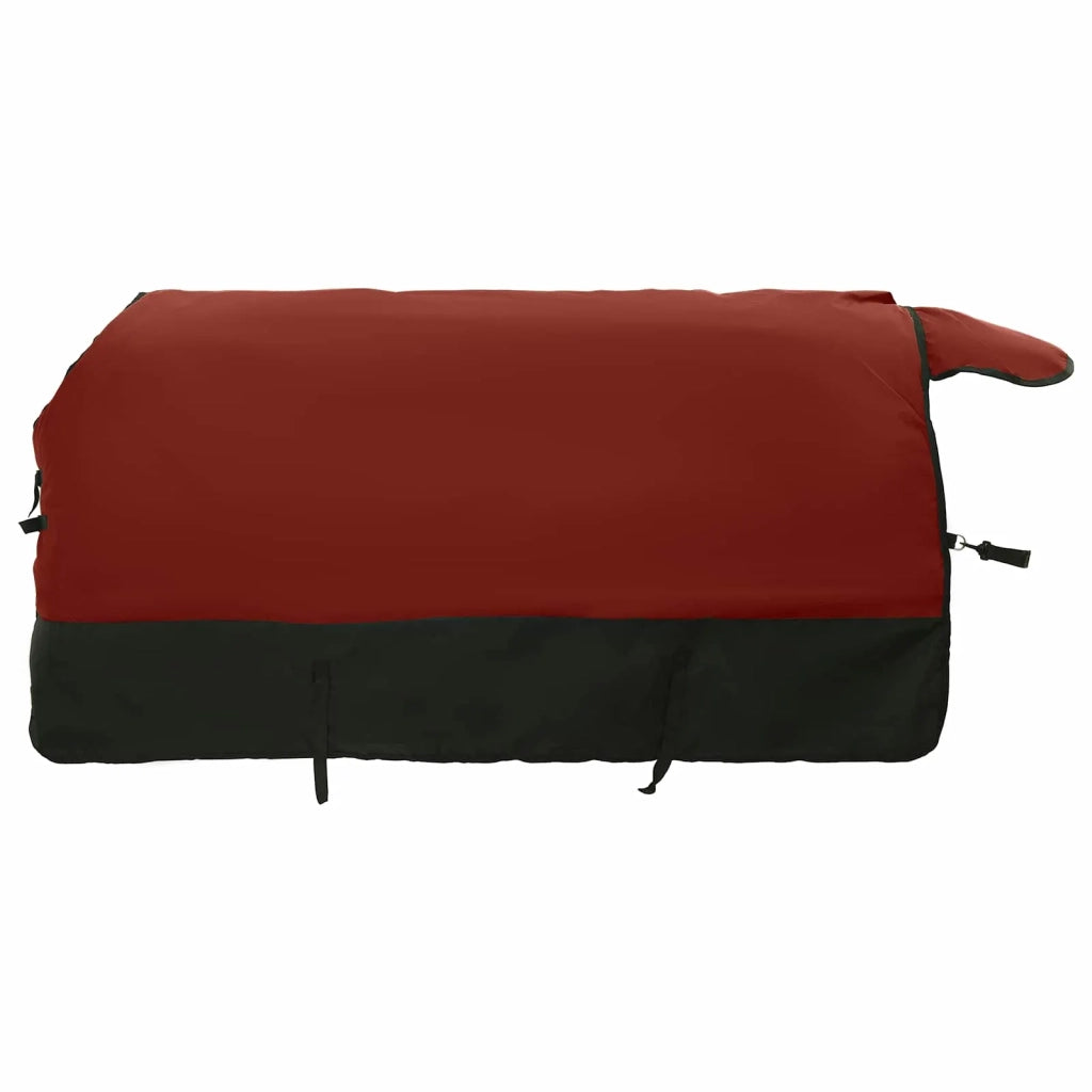 Coperta per Cavalli Verde Scuro e Nero 95 cm Poliestere CFW4144413