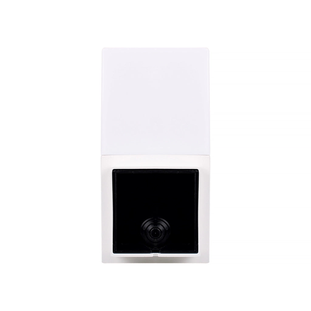 APPLIQUE DA PARETE PER ESTERNO N ALLUMINIO E ACRILICO PER LAMPADINE E27 - DESIGN MODERNO E VERSATILE IDEALE PER INTERNI ED ESTERNI