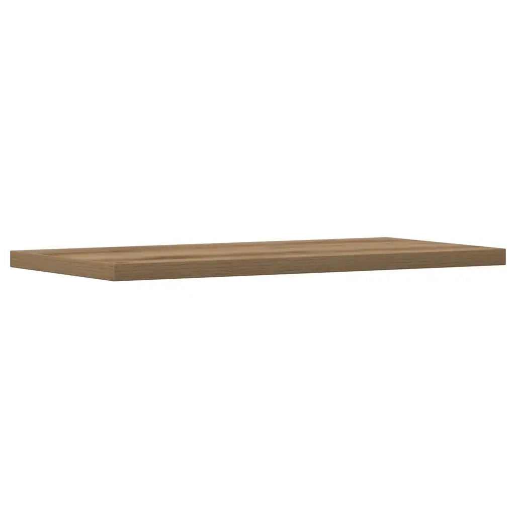 Mensole Parete 4 pz Rovere Artigianale 40x20x1,5cm in Truciolato CFW4545553
