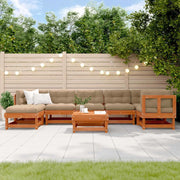 Set Lounge da Giardino 8 pcs Marrone Cerato 3418069
