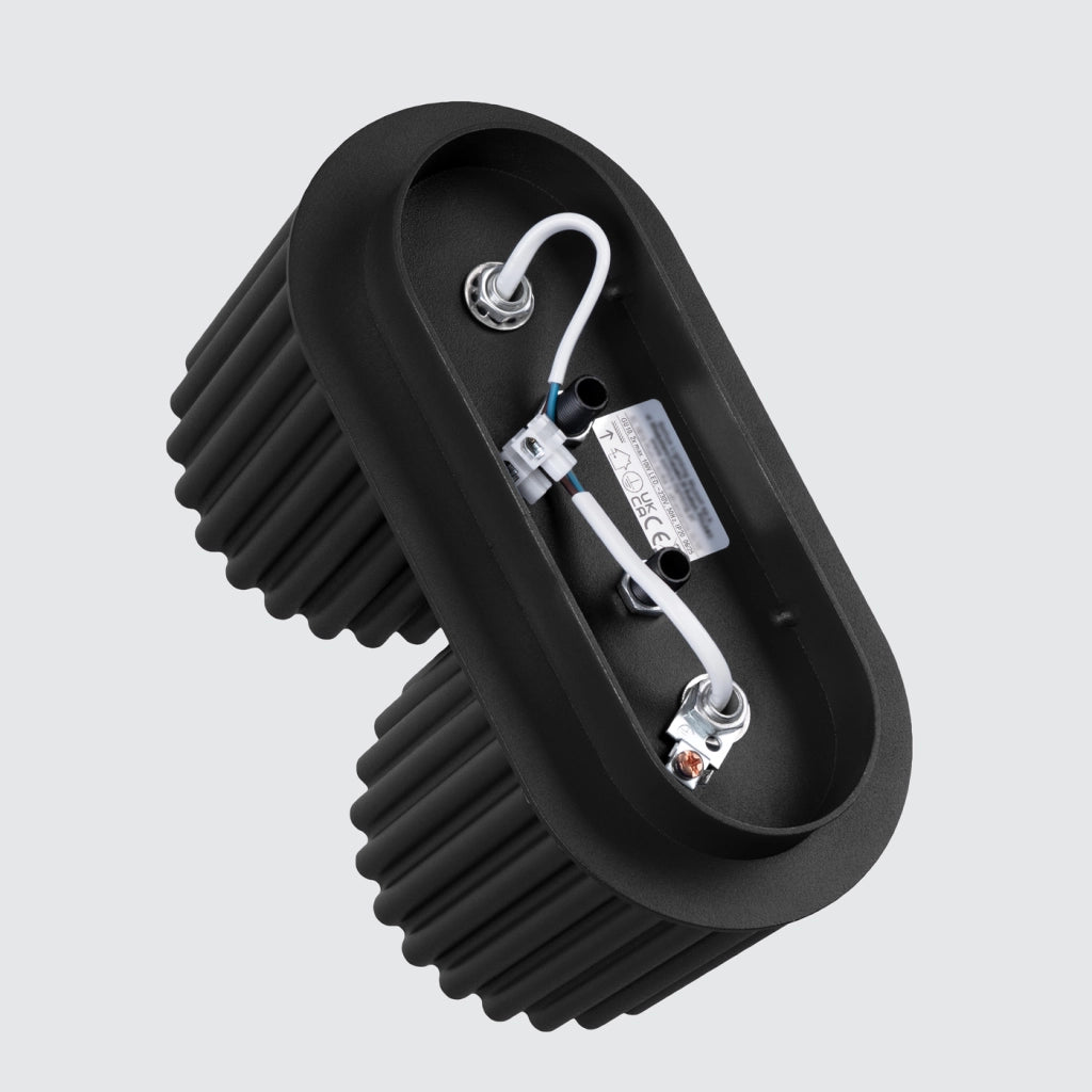 Lampada da soffitto AURA 2 nero GU10