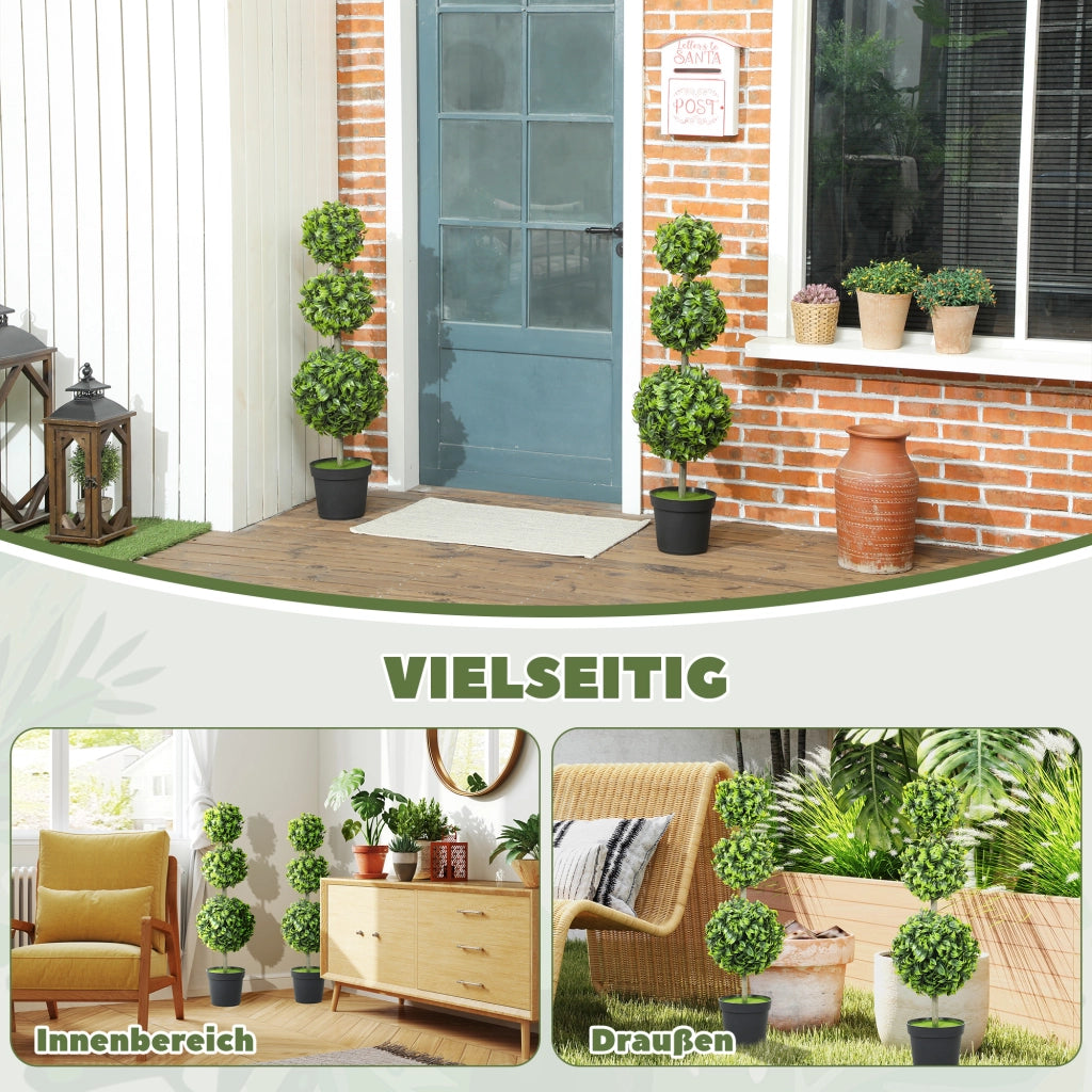 Pianta Artificiale in Vaso ¨C Xylo ¨C Foglie Plastiche Verde