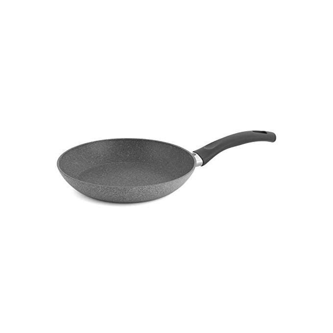 Ballarini 514528 Cortina Granitium Eco Padella Antiaderente 24 cm Induzione Tutte le Sorgenti PFOA Free colore Grigio