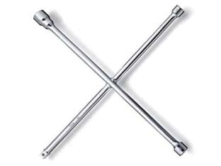 CHIAVI A CROCE PER RUOTE CROMATE ART.985  per dadi mm.242732 e quadro 3/4    BETA